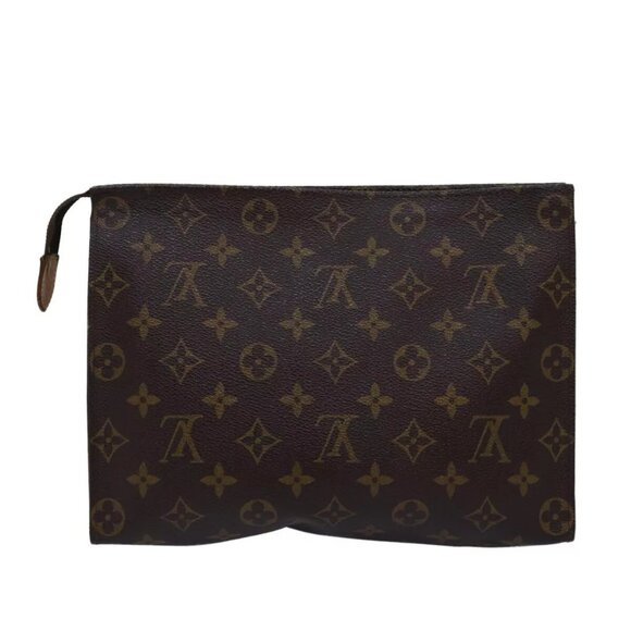 LOUIS VUITTON Monogram Poche Toilette 26 Pouch LV Auth - Picture 3 of 16